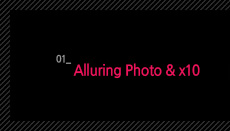 1. Alluring Photo & x10