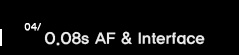 4.0.08s AF & Interface