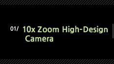 1.10x Zoom High-Design Camera