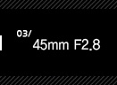 3.45mm F2.8