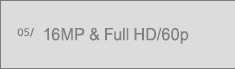 5.16MP & Full HD/60p