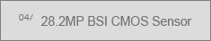4.28.2MP BSI CMOS Sensor